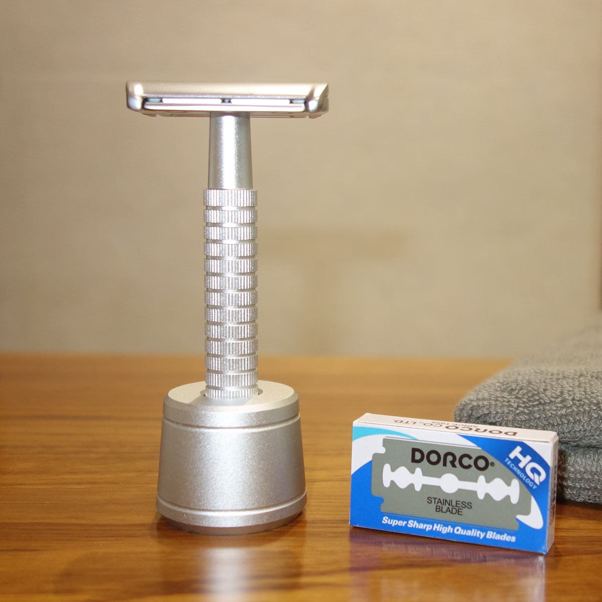 Men'S Grooming Essentials - มีดโกนหนวดสองคม iRAZOR สำหรับผู้ชาย แบบเปียก ใช้ด้วยมือ พร้อมใบมีด