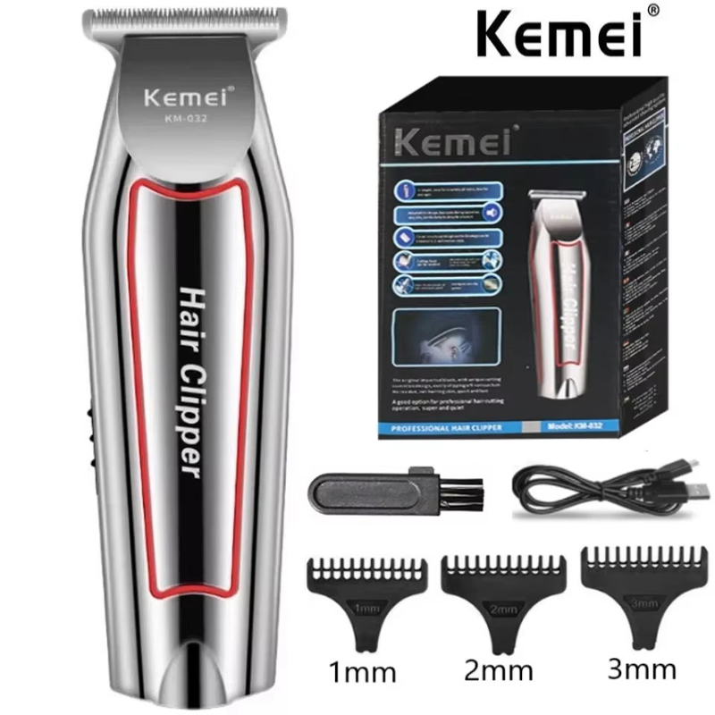 Men'S Grooming Essentials - เครื่องตัดผม Kemei KM-032 เครื่องโกนหนวดไฟฟ้าสำหรับผู้ชาย เครื่องตัดผม เครื่องตัดแต่งทรงผม
