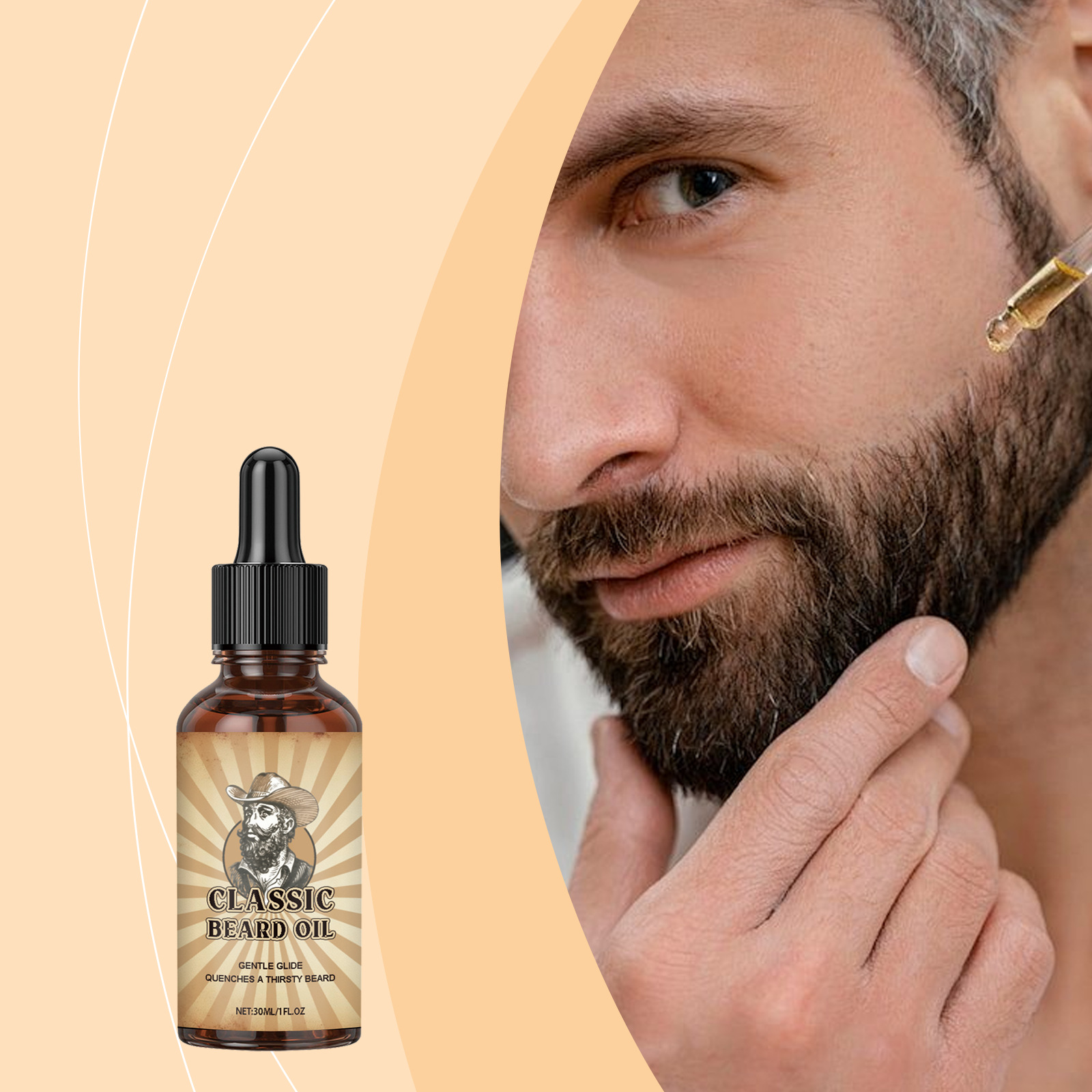 Ingrown Hair Serum - น้ำมันบำรุงเคราสูตรพิเศษ ช่วยเพิ่มความเรียบลื่น ควบคุมความมัน จัดทรงได้ยาวนาน ช่วยเร่งการงอกใหม่ ไม่ระคายเคือง