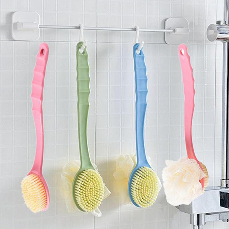 แปรงอาบน้ำด้ามยาวโค้ง ขนแปรงนุ - Exfoliating Scrub Mens บทวิจารณ์และราคา