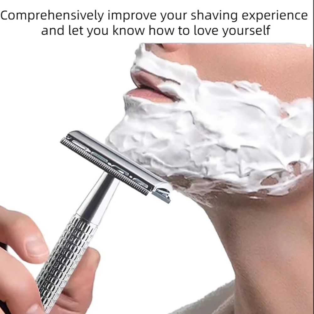 มีดโกนหนวดแบบคลาสสิกสองคมสำหรั - Men'S Grooming Essentials บทวิจารณ์และราคา