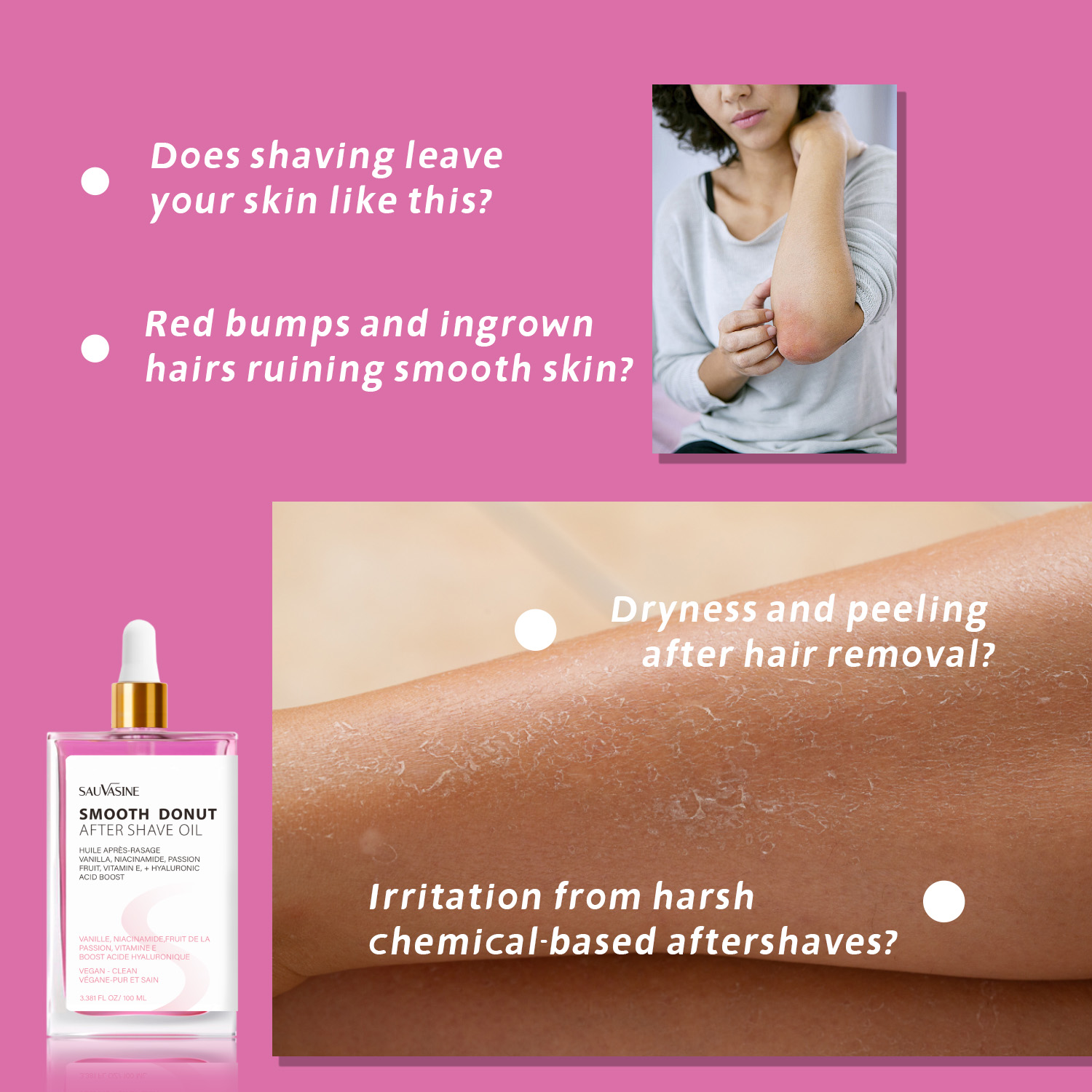 100ML After Shave Oil สําหรับผ - Ingrown Hair Serum บทวิจารณ์และราคา