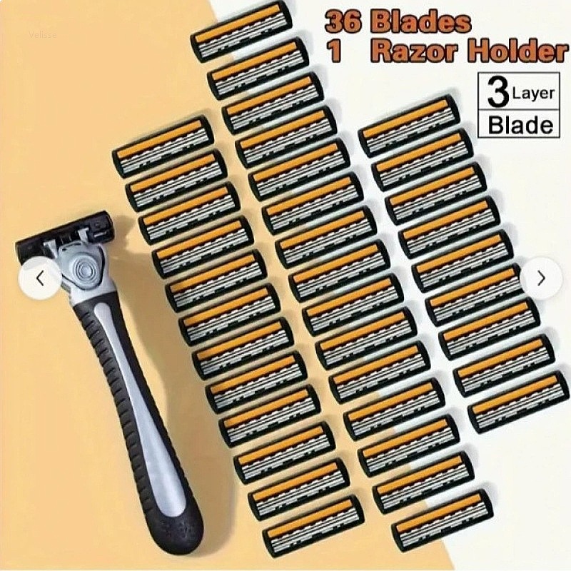 มีดโกนแบบแมนนวล 3 ชั้น พรีเมีย - Men'S Grooming Gift Set บทวิจารณ์และราคา