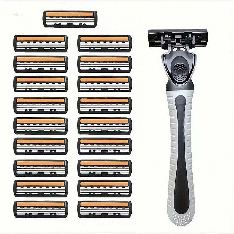 มีดโกนแบบแมนนวล 3 ชั้น พรีเมีย - Men'S Grooming Gift Set บทวิจารณ์และราคา