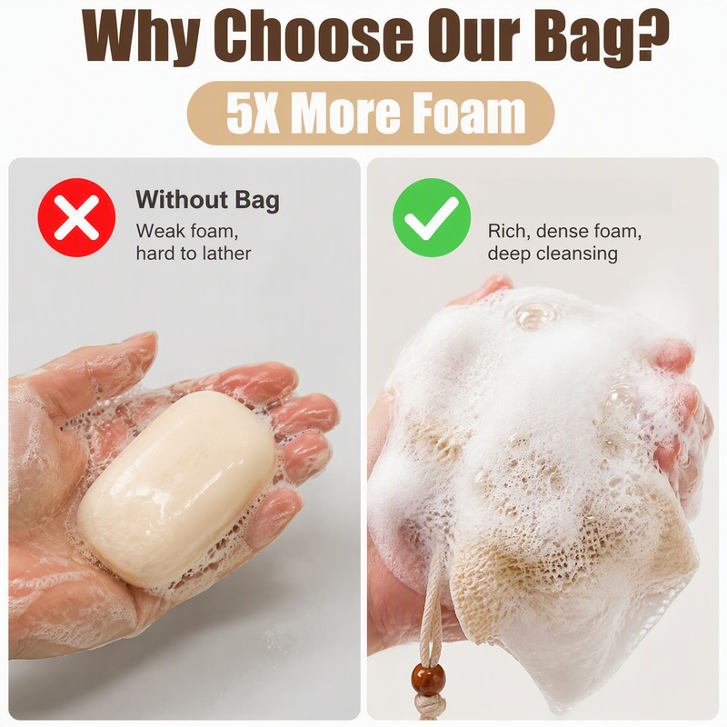 ถุงตาข่ายล้างตัวทำจากผ้าฝ้ายแล - Exfoliating Scrub Mens บทวิจารณ์และราคา