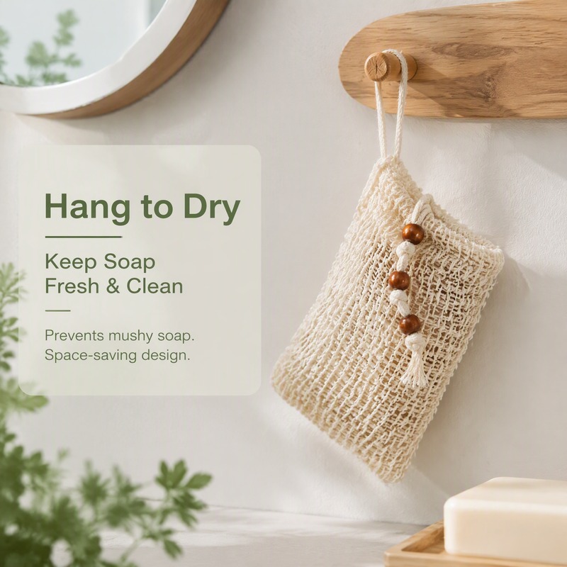ถุงตาข่ายล้างตัวทำจากผ้าฝ้ายแล - Exfoliating Scrub Mens บทวิจารณ์และราคา