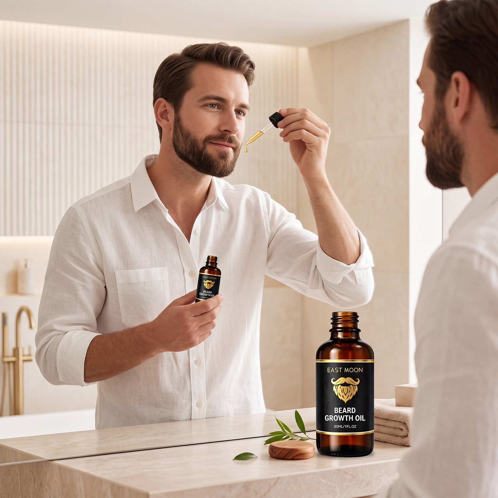 น้ำมันบำรุงหนวด 30 มล. และบาล์ - Men'S Grooming Tonic บทวิจารณ์และราคา